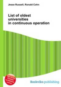 List of oldest universities in continuous operation
