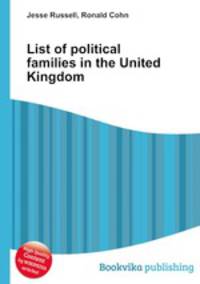 List of political families in the United Kingdom