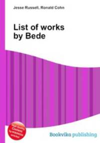 List of works by Bede
