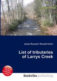 List of tributaries of Larrys Creek