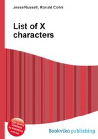 List of X characters