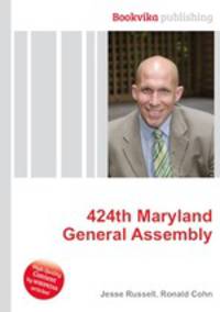 424th Maryland General Assembly