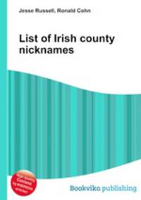 List of Irish county nicknames