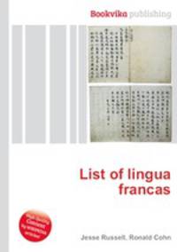 List of lingua francas