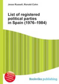 List of registered political parties in Spain (1976–1984)