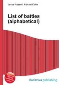 List of battles (alphabetical)