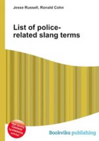 List of police-related slang terms