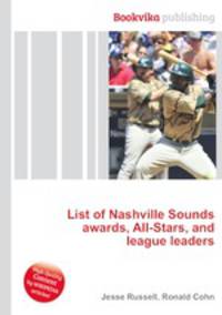 List of Nashville Sounds awards, All-Stars, and league leaders