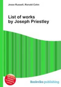 List of works by Joseph Priestley