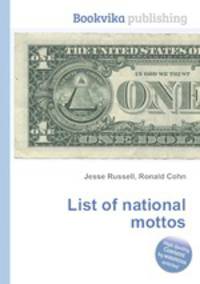 List of national mottos