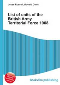 List of units of the British Army Territorial Force 1908