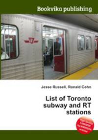 List of Toronto subway and RT stations
