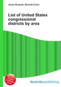 List of United States congressional districts by area