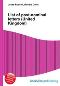 List of post-nominal letters (United Kingdom)