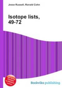 Isotope lists, 49-72