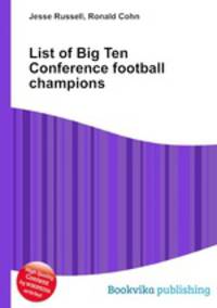 List of Big Ten Conference football champions