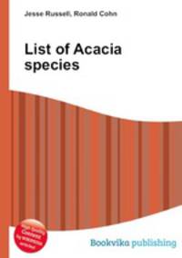 List of Acacia species