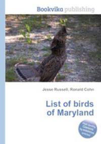 List of birds of Maryland