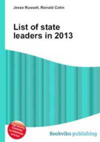 List of state leaders in 2013