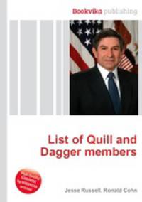List of Quill and Dagger members
