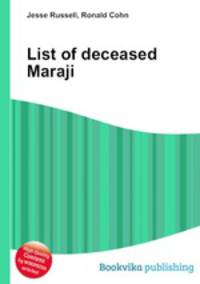 List of deceased Maraji