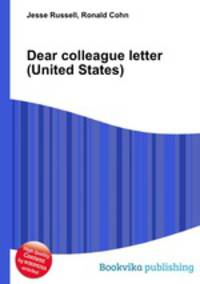 Dear colleague letter (United States)