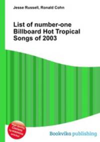 List of number-one Billboard Hot Tropical Songs of 2003