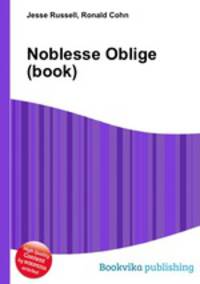 Noblesse Oblige (book)
