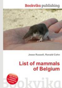 List of mammals of Belgium