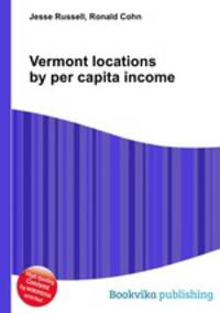 Vermont locations by per capita income