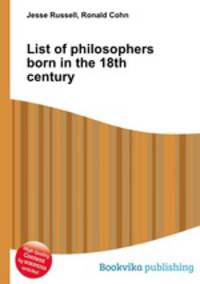 List of philosophers born in the 18th century