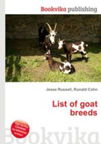 List of goat breeds