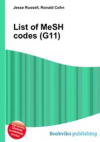 List of MeSH codes (G11)