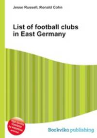 List of football clubs in East Germany