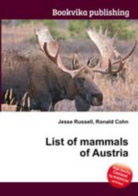List of mammals of Austria
