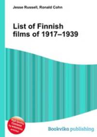 List of Finnish films of 1917–1939