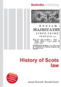 History of Scots law