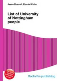 List of University of Nottingham people