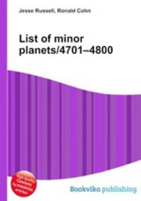 List of minor planets/4701–4800