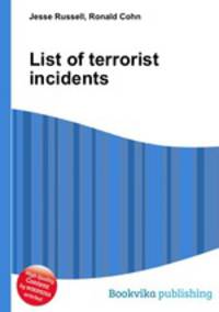 List of terrorist incidents