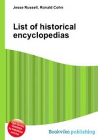 List of historical encyclopedias