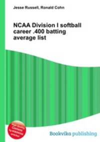 NCAA Division I softball career .400 batting average list