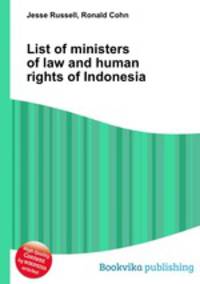 List of ministers of law and human rights of Indonesia