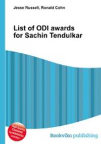 List of ODI awards for Sachin Tendulkar