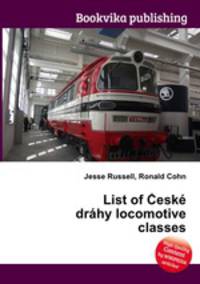 List of Ceske drahy locomotive classes