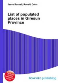 List of populated places in Giresun Province