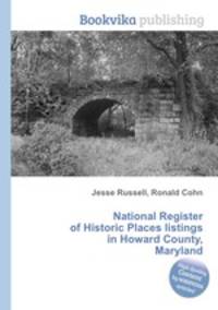 National Register of Historic Places listings in Howard County, Maryland