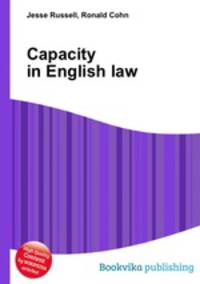 Capacity in English law
