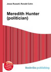 Meredith Hunter (politician)