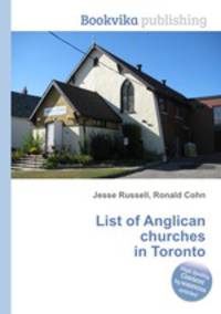 List of Anglican churches in Toronto